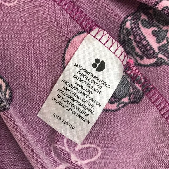 DOT DOT‎ SMILE Baby Girl Halloween Twirly Dress Skulls Purple 12 24 Months - Picture 7 of 7